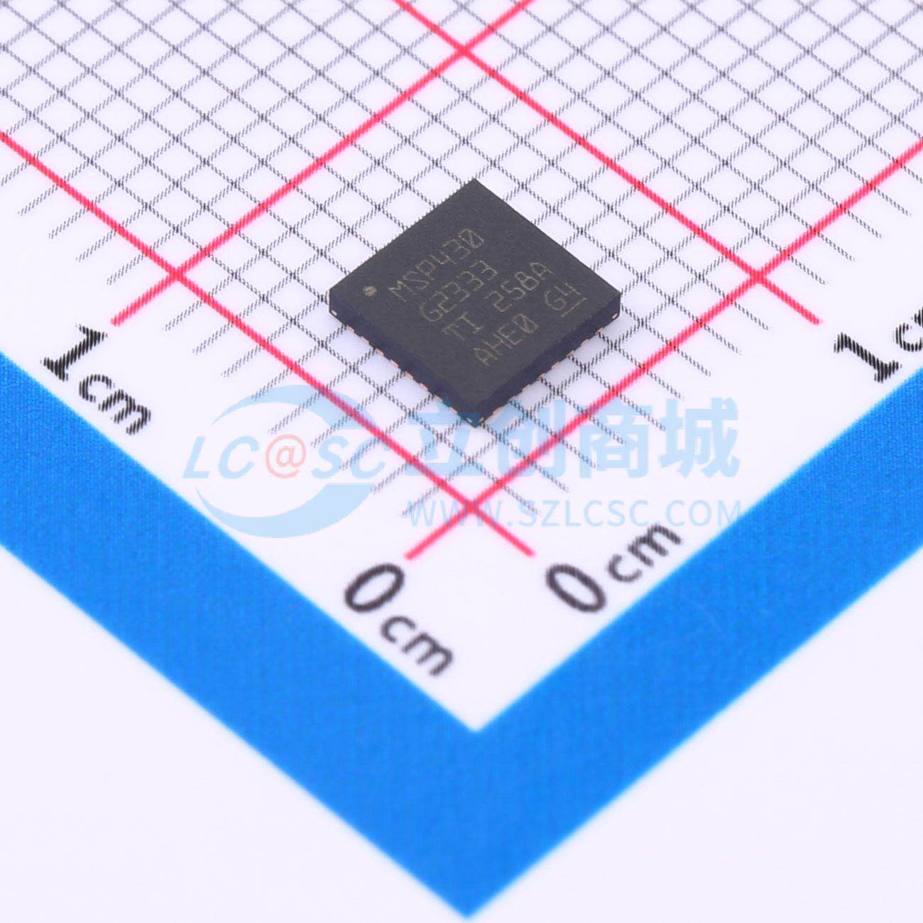 单片机(MCU/MPU/SOC) MSP430G2333IRHB32R QFN-32-EP(5x5) 原装