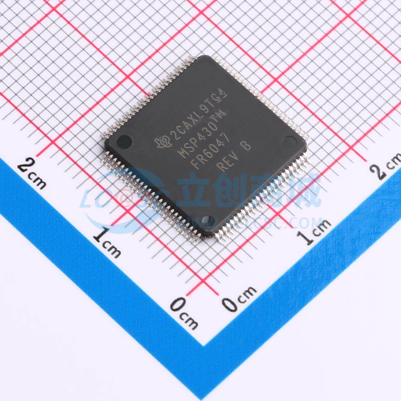 单片机(MCU/MPU/SOC) MSP430FR6047IPZR LQFP-100(14x14) 原装
