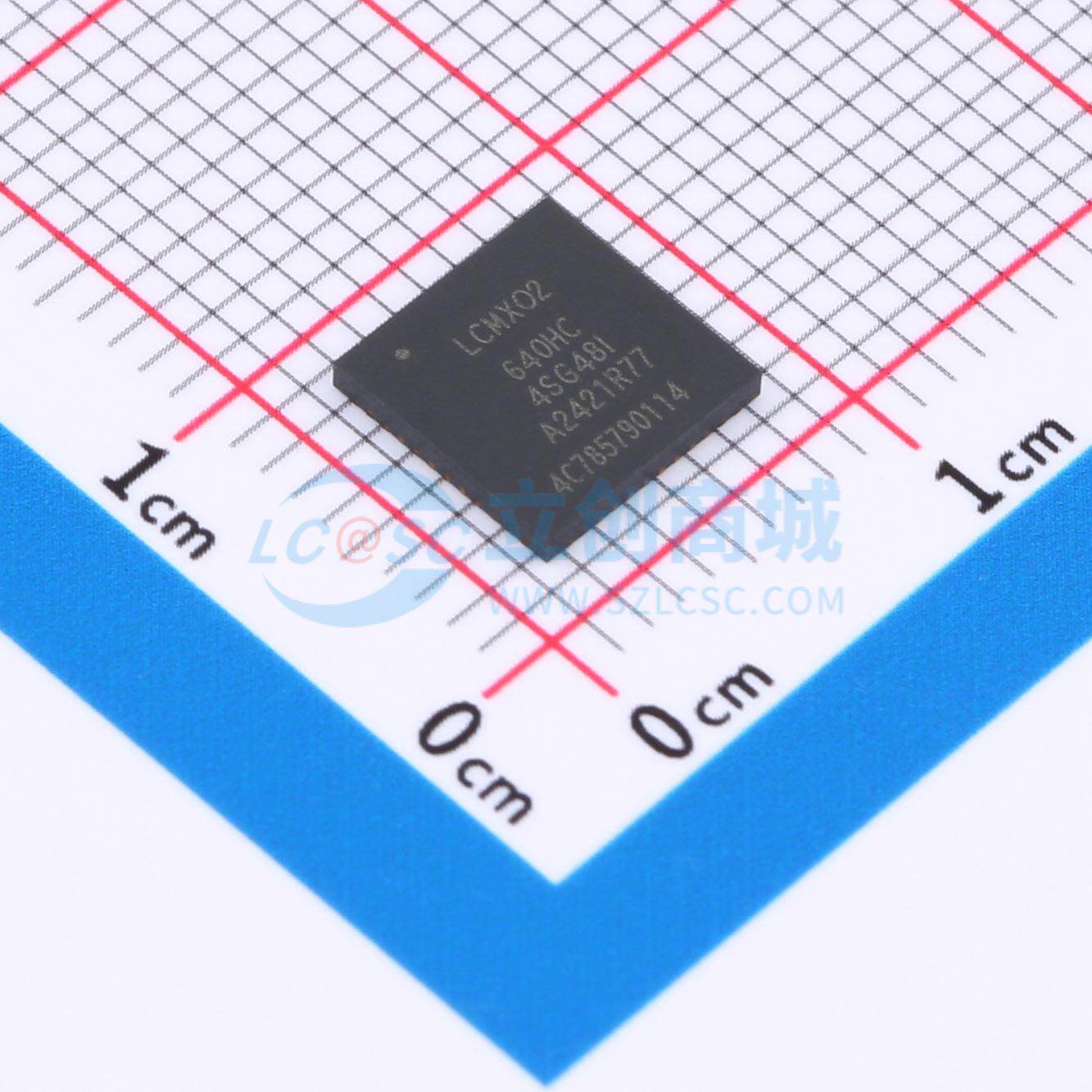 可编程逻辑器件(CPLD/FPGA) LCMXO2-640HC-4SG48I HVQFN-48-EP(7x