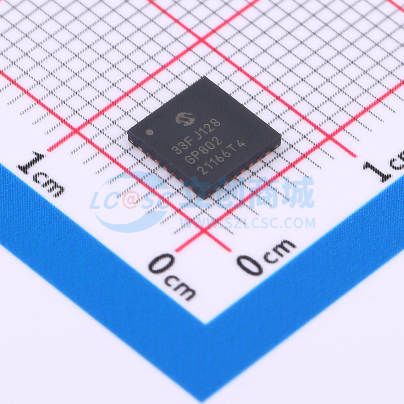 数字信号处理器(DSP/DSC) dsPIC33FJ128GP802-I/MM QFN-28-EP(6x6