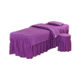 ການສົ່ງເສີມການປົກຫຸ້ມຂອງຄວາມງາມຕຽງນອນສີ່ຊິ້ນ physiotherapy single bed cover beauty salon massage massage shampoo bed cover four-piece set custom-made