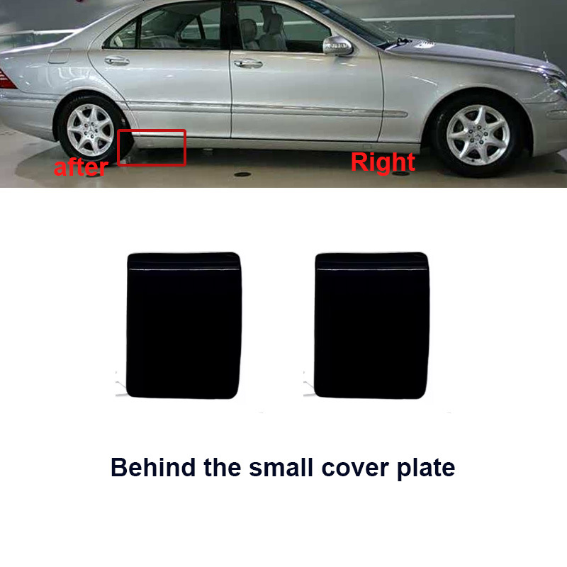 Suitable for the Old Model Mercedes-Benz S-Class W220 S500 Front Door Lower Skirt Small Cover Plate S400 0kg Top Protective Cover Trim