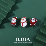 Рождественская брошь для пожилых людей, значок, японская милая булавка, маленький аксессуар