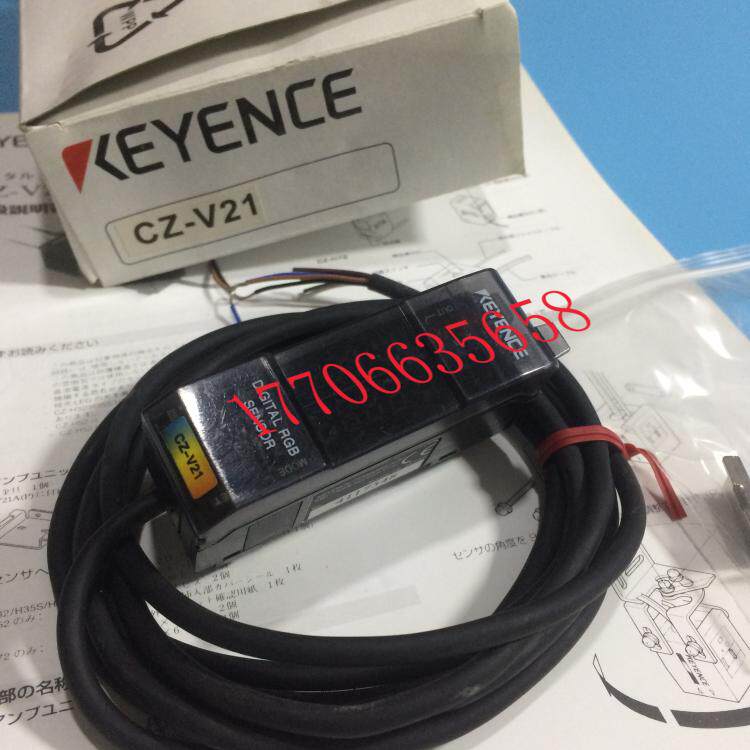 Inquiry before auction Selling KEYENCE CZ-V21 color sensor brand new