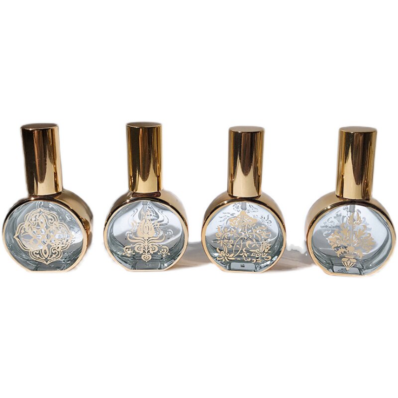 Perfume sub-bottling high-end portable 10m fan advanced spray bottle l your small fine glass bottle high-end sample empty bottle