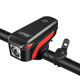 Rechargeable Bicycle Light, Headlight, Strong Light for Night Riding, Mountain Bike Electronic Horn Light, Kidsren's Bicycle Bell