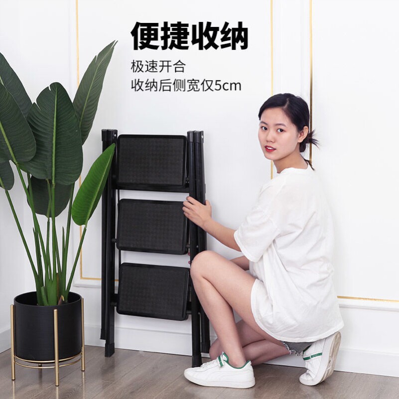 Home Step Step Ladder Interior Small Portable Folding Extension Two Use Type Herringbone Ladders Aluminum ladders