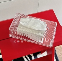 Red Brick House Onevoice Exclusive Retro Acrylic Crystal Shells Long Drawn Cardboard Box