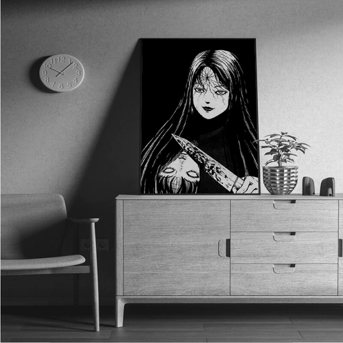 Дзюнджи Ито - классические картели аниме ужасов