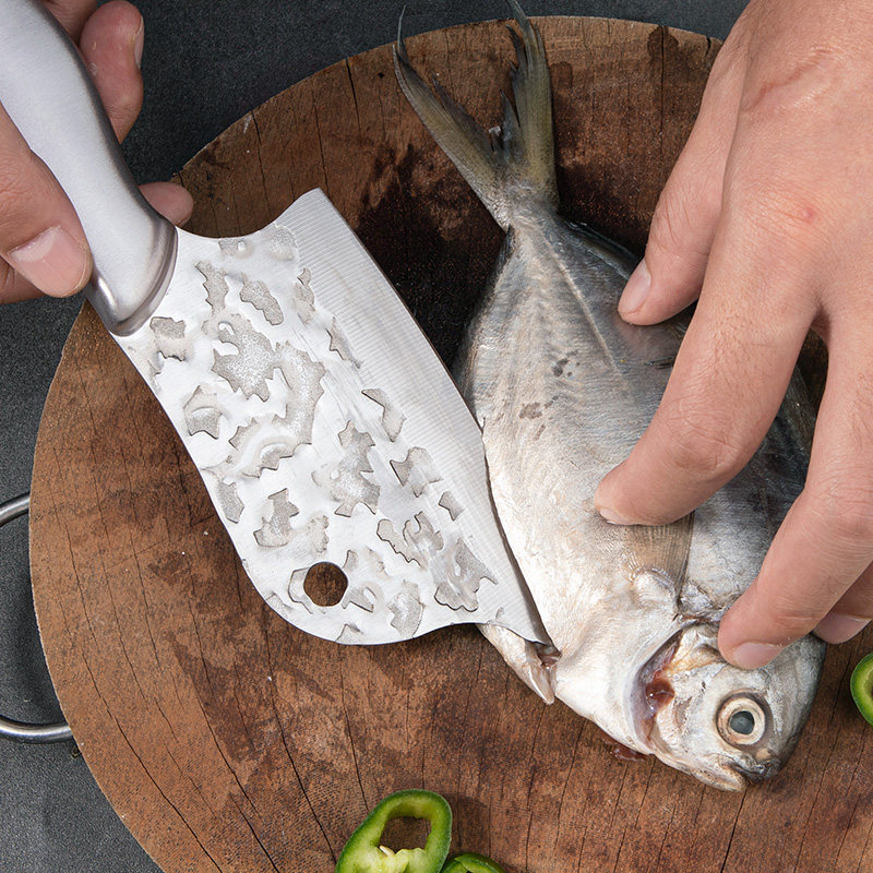 Household Mini Kitchen Knife, Chef's Special Fish Slicing Knife, All-Steel Small Knife, Sharp Kitchen Meat Cutting Knife, Fruit Knife