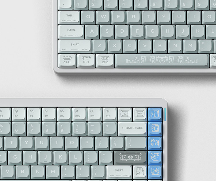 Maya 印象キーキャップ PBT 5 面昇華メカニカルキーボードキーキャップ