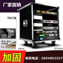 10U Performance Talk Aviation cabinet Professional sound frame aluminium wrapping edge 16U frame sound tuning bench cabinet 12U box