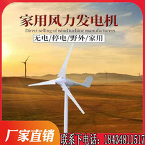 Outdoor on-board wind power generator Small home street lamp Ship portable engineering with 12V24V48V foot power