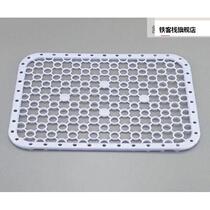 Kitchen silicone water grid bottom water barrier hollow drain cabinet artifact room cabinet moisture-proof splash-proof pool protection groove protection pad