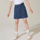 ASKjunior ເດັກຍິງ skirt skirt denim ສັ້ນ skirt summer ບາງຂະຫນາດກາງແລະຂະຫນາດໃຫຍ່ຂອງເດັກນ້ອຍ skirt ສັ້ນຂອງເດັກນ້ອຍ trendy skirt