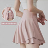 Anti-Exposure Badminton Tennis Skirt for Women, Summer Pleated Skirt, High-Waisted Sports Short Skirt, Casual Running Fitness Yoga Skirt Pants