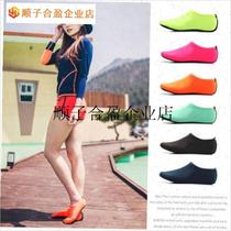 Diving socks beach shoes snorkeling shoes surfing quick-drying non-slip hot spring soft-soled waterproof female Z-cut swimming shoes