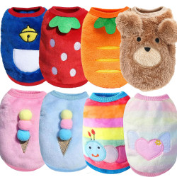 Dog, Cat, Rabbit Clothes, Puppy Sleeveless Cute Teddy Bear, Bichon, Pomeranian, Corgi, Small Dog Pet Clothes