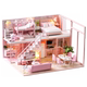 Mini bedroom dollhouse toys for girls around 10 years old