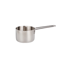 Korean stainless steel small milk cup measuring cup espresso plus milk cup milk jug milk cylinder with handle small milk jug juice bucket
