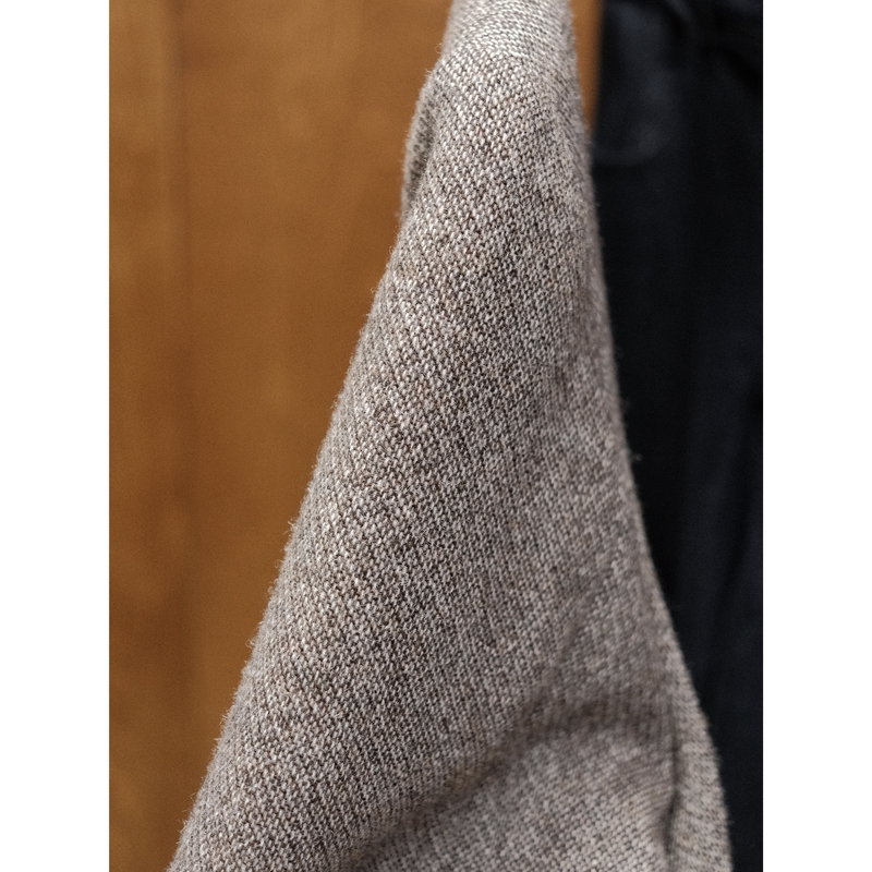 Brand Name: Fine Woven 89% Sheep Wool Vintage Mixed-Color Chanel-Style Short Coat