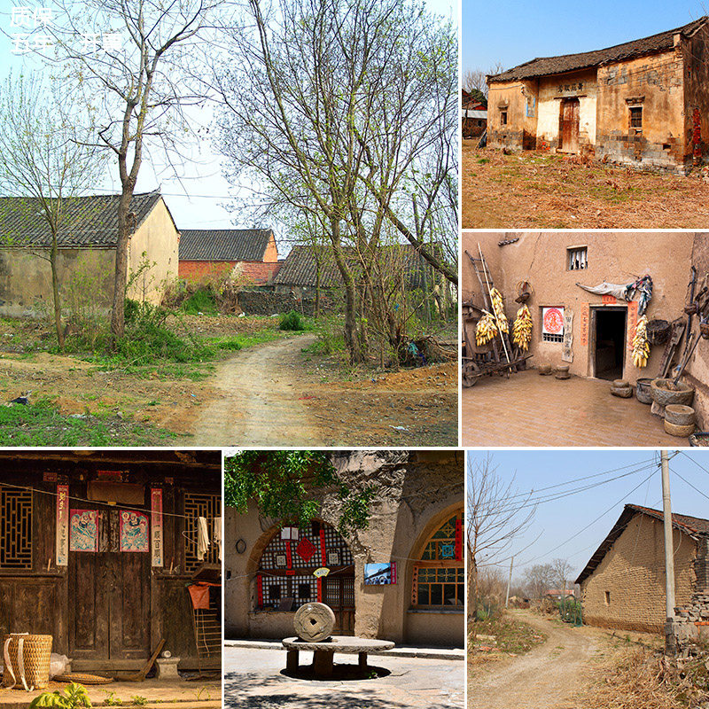 Rural landscape live broadcast background cloth 3d stereo live broadcast background wall map removable net red anchor background cloth hanging cloth 3d live broadcast room decoration atmosphere large size high-definition photography photo background cloth