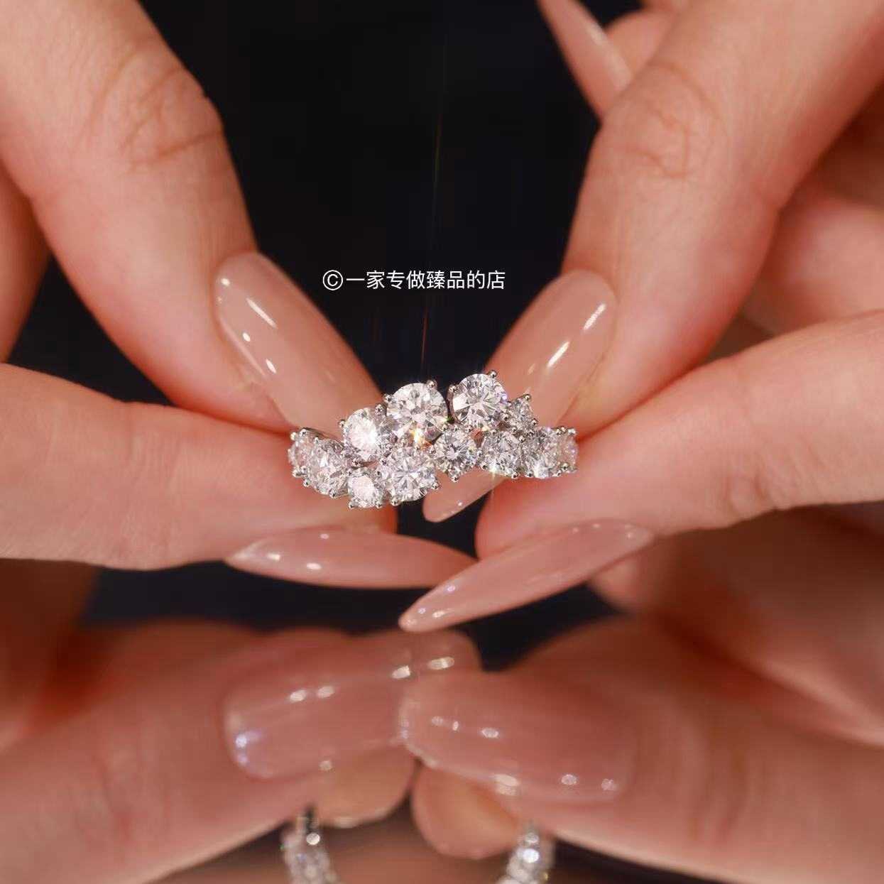 HARRY WINSTON HW海瑞温时顿H钻石戒指钻戒- 奢华触手可及，全球奢侈品复刻中心！, image size:1245x1245