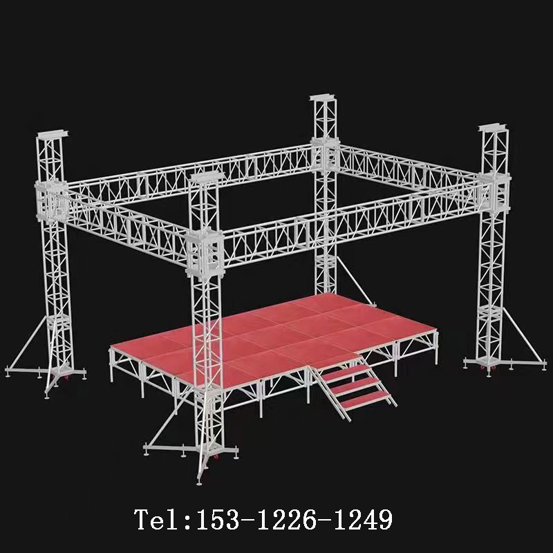 Aluminum alloy truss truss stage light frame Air gantry stage shelving space sound background frame-Taobao