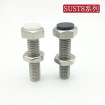 M8 stainless steel polyurethane limit stop bolt SUST8-20 25 30 30 35 40 50 50 60