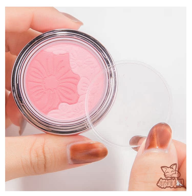 Thái Mistine hai màu hoa nụ hoa hồng cánh hoa phấn má hồng tự nhiên không dễ tẩy trang - Blush / Cochineal má hồng dạng kem innisfree