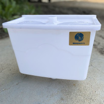 Boiler water tank household water filling bucket thickened plastic electric earth radiator special funnel heating furnace expansion water filling tank