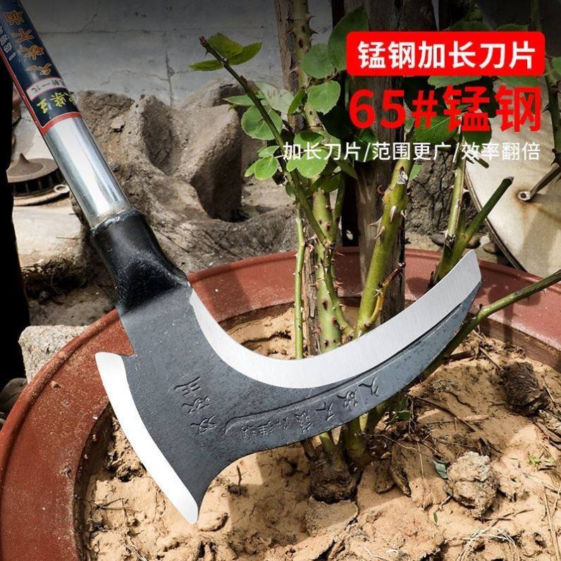 高锰钢双砍王镰刀：户外神器！一刃在手，劈草砍柴全搞定🔥-其他斧类-淘宝好物网
