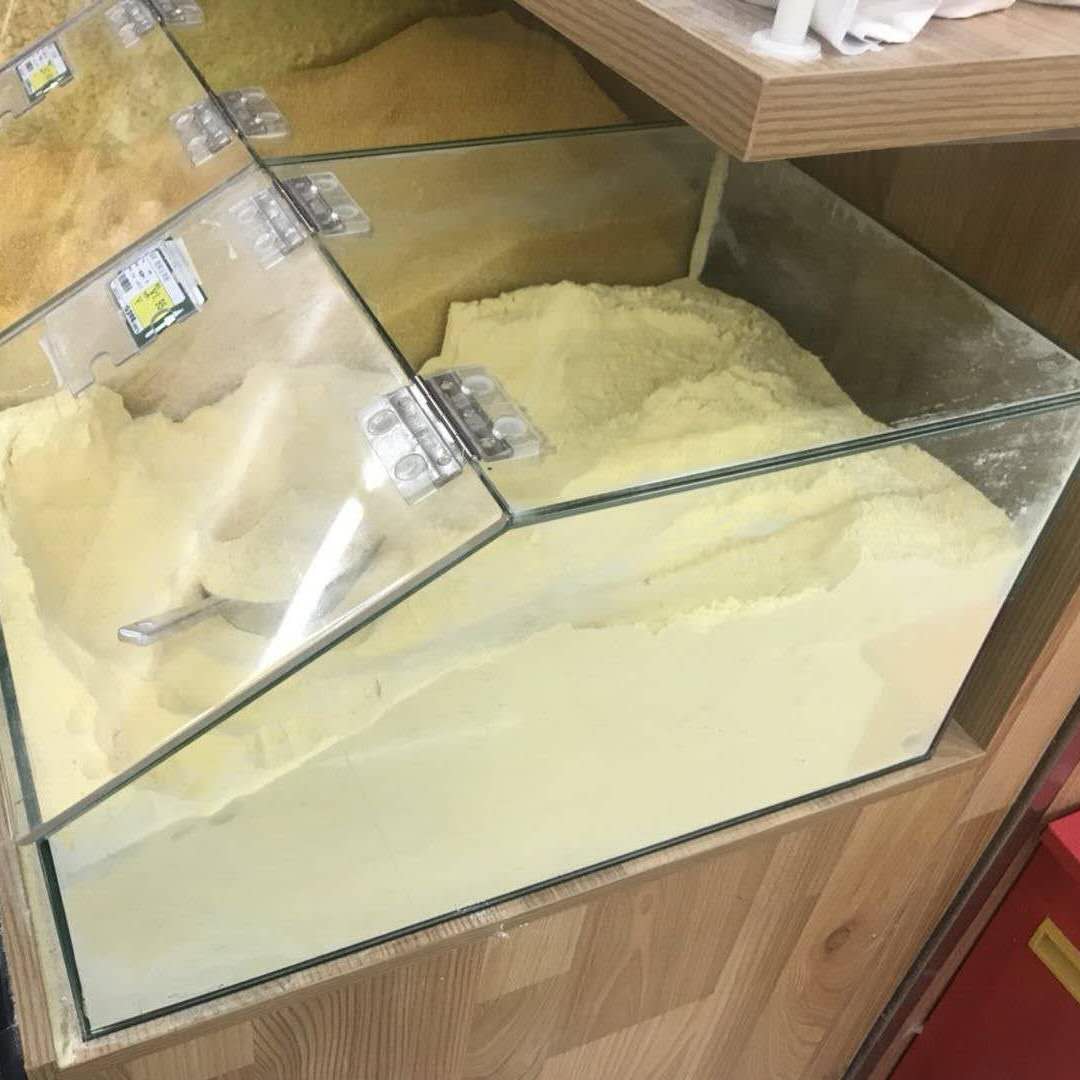 Acrylic glass food box connection hinge stainless steel hinge transparent plexiglass supermarket showcase accessories