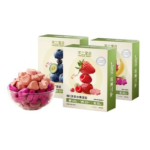 不二宝贝水果VC溶豆婴幼儿