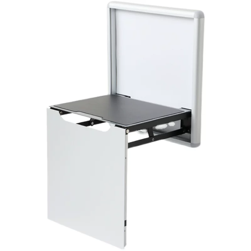 Hidden shoe -changing stool wall -mounted folding stool hanging wall invisible porch wall on the home door