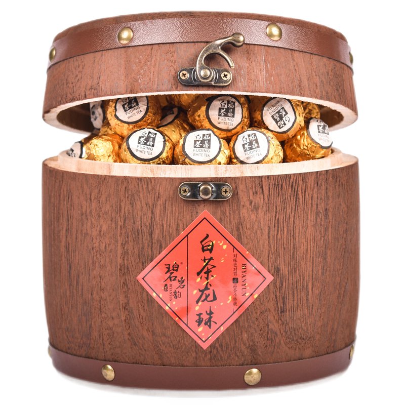 碧岩韵茶木桶白茶龙珠500gMTLZ500