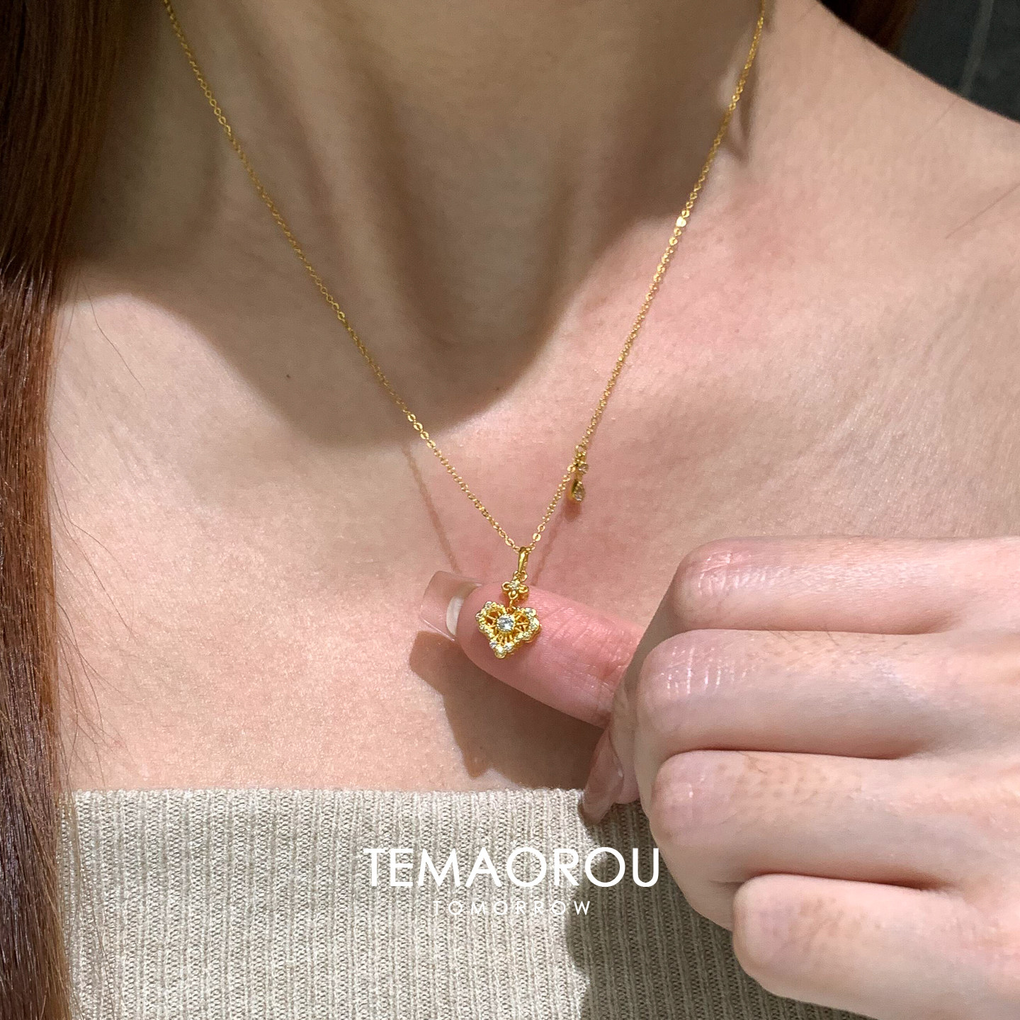 WWWIN辣妹爱心蕾丝项链适合哪些场合？