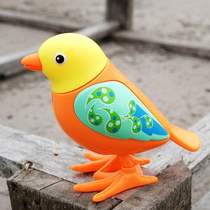 Upper Chain Clockwork Little Chicken Toy Cartoon Hop-hop Little Bird Will Run After Upper String Small Animals Nostalgic Toys