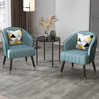 Два стула и один стол (синий+павлин зеленый)