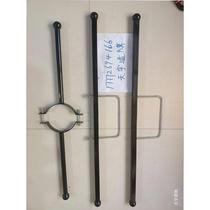 Light pole flag rack street lamp pole billboard telephone pole billboard inkjet cloth shelf billboard bracket outdoor