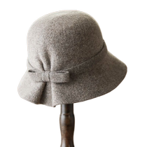 Cap Children Autumn Winter New Warm Hair Fashion Fisherman Cap Butterfly Knot Korean version Trend Ocean Gas 100 Courtesy Hat