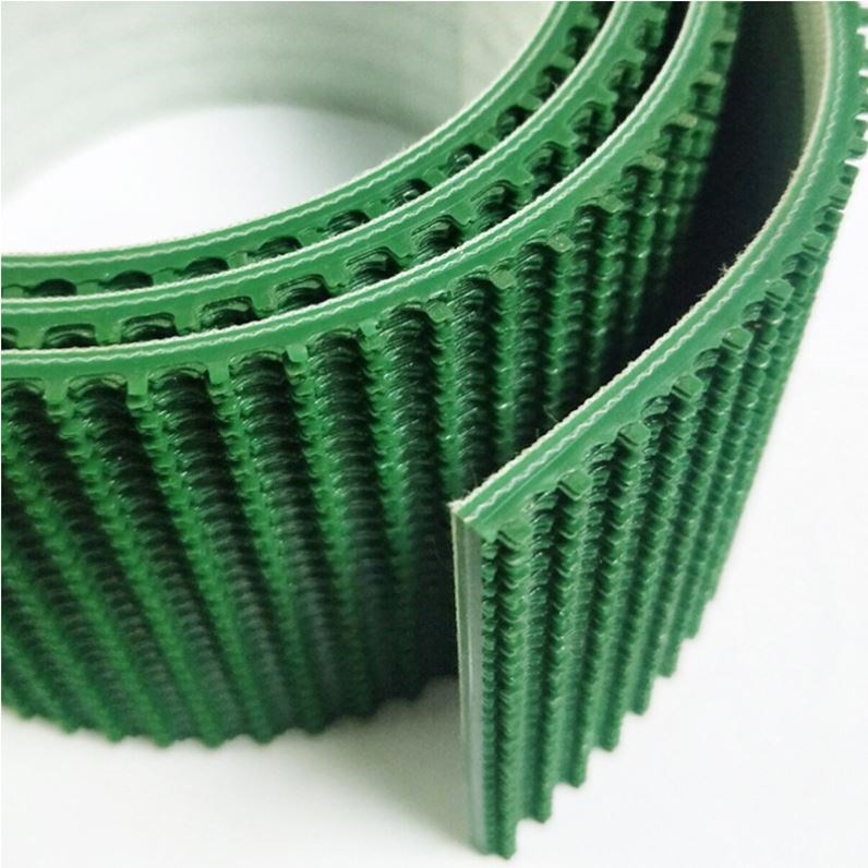 Pattern conveyor belt pvc lawn pattern non-slip climbing conveyor belt industrial belt wear-resistant assembly line conveyor belt