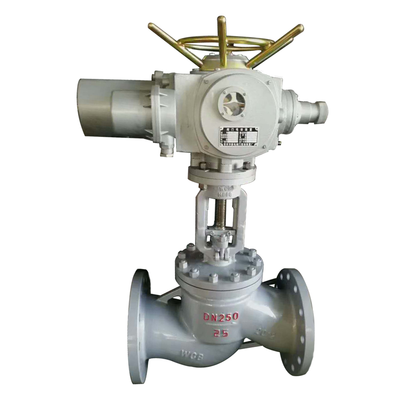 J941H-16C 25 electric flange cut-off valve cast steel steam oil high temperature cut-off switch explosion-proof regulating valve