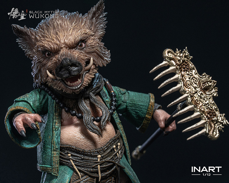 Official INART Zhu Bajie 1/12 action figure detail 20