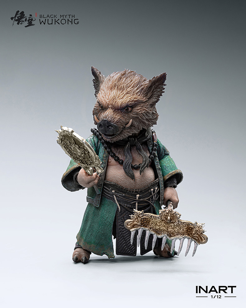 Official INART Zhu Bajie 1/12 action figure detail 8