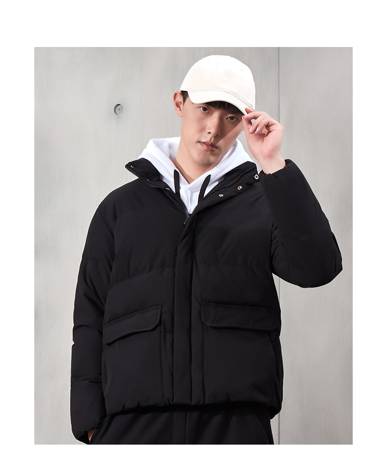 海澜之家 2021秋冬新款 90%充绒  男休闲羽绒服 图5