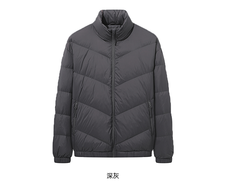 海澜之家 2021冬季新款 80%充绒  男短款羽绒服 图14