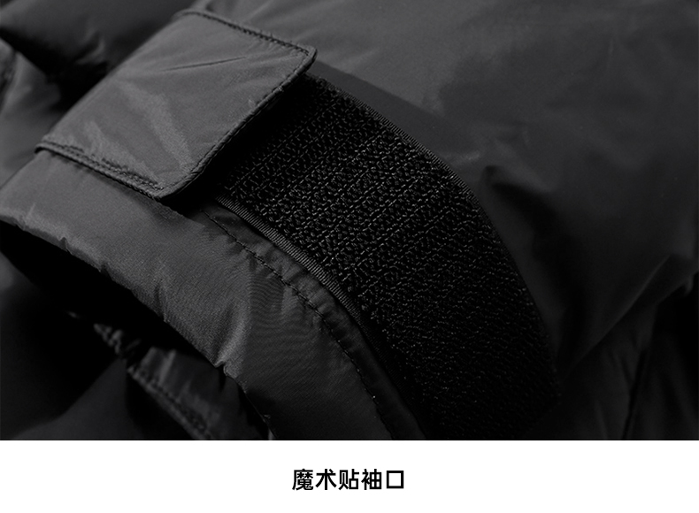 海澜之家 2021冬季新款 90%充绒  男连帽短款羽绒服 图15