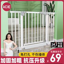 Free Punching Child Safety Door Fence Baby Stairway Anti-Guard Rail Baby Kitchen Partition Railing Pet Fence