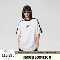 Базовая хлопковая футболка для влюбленных, в американском стиле